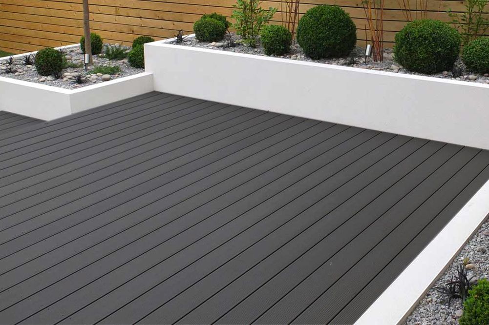 Composite Decking garden charcoal